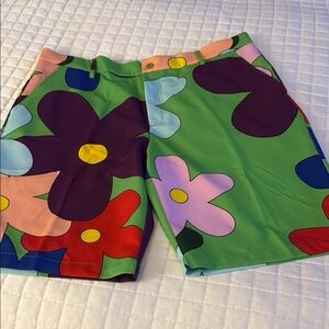 Vibrant Floral Men's Shorts